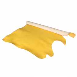 夫烈區未透染雕刻皮 黃色 特級 SIDE 2.0/2.4mm