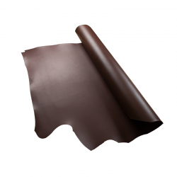 (義)米拉植鞣四方頭皮 焦茶D/S 2.5/3.0mm