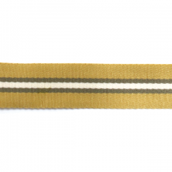 混紡尼龍緞面織帶 卡其/灰/白 3.0cm